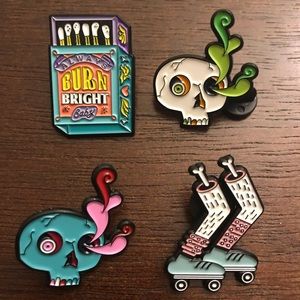 Enamel pins